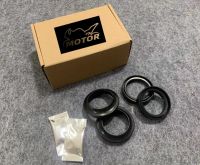 41x54x11 Front Fork Suspension Damper Oil Seal 41 54 Dust Cover For Kawasaki ER6N ER-6N ER 6N Z750R Z750 Z 750 R ABS ZR-7 ZR7