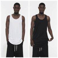 hot【DT】 QoolXCWear Loose Hip hop men tank top Mercerized  Bottoming vest tops