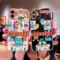 เคสนิ่มสำหรับ Redmi Note 11 Pro 5G 11S 4G เคสนิ่มลายหนังสือพิมพ์มอนสเตอร์เคลือบผิวเรียบ