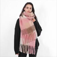 {Warm scarf}ใหม่ในช่วงฤดูหนาวผ้าพันคอผู้หญิงแคชเมียร์ที่อบอุ่น Pashmina ลายสก๊อต F Oulard หญิงผ้าพันคอห่อหนานุ่ม Bufanda บิ๊ก T Assels ผ้าคลุมไหล่ยาวขโมย