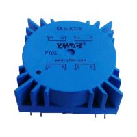 ❒☎ PTC5 For Audio usage Power 5VA 2x110V 2x15V toroidal transformer encapsulated transformer PCB Welding transformer