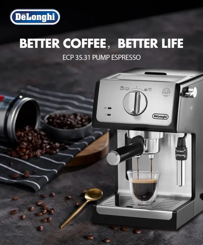 delonghi ecp3531 manual coffee machine