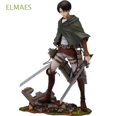 [COD] elmaes Attack ON Titan FIGURE Children Special gifts PVC Action Doll Miniature Model Toy Ackerman