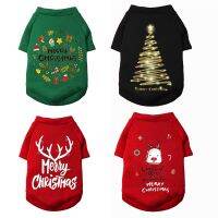 【cw】 Christmas Dog ClothesWarmDog Jacket CoatClothing HoodiesSmall Medium DogsYorkshire Outfit XS-2XL 【hot】