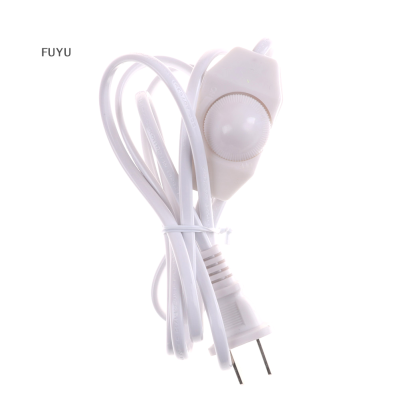 FUYU ใหม่ White/Black Lamp สายไฟ W dimmer SWITCH AC 220V/110V US Plug