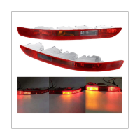 1Pair Rear Bumper Lamp Housing Plastic Bumper Lamp Housing Red Bumper Lamp Housing for Audi Q5 2.0T 2009-2017 Car Taillight Turn Signals Brake Light Cover (Without Lamp)