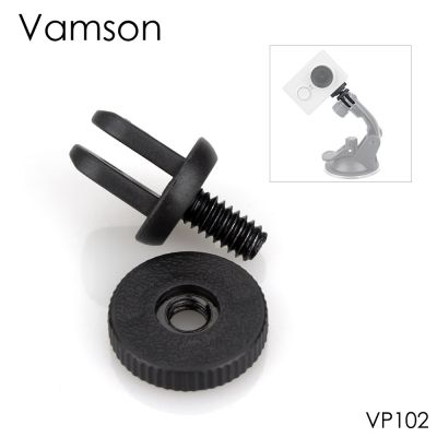 Universal Conversion Tripod Adapter Compatible 1/4 inch for GoPro10 9 8 7 6 5 4 Black for yi 4K for osmo action VP102