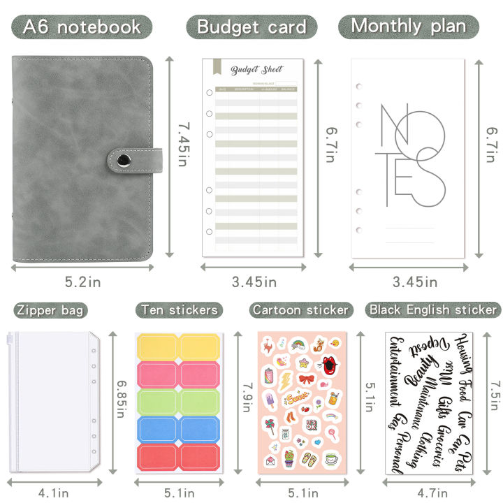 cash-envelopes-planner-organiser-notebook-binder-a6-budget