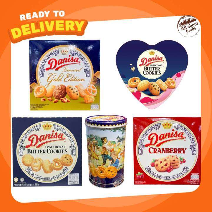 Danisa Butter Cookie คุกกี้ เดนิสา คุกกี้บัตเตอร์ **สินค้าปีใหม่