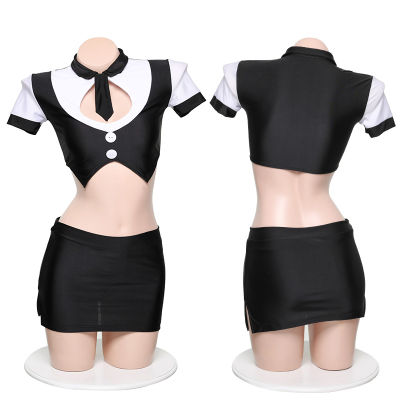 JIMIKO Secretary uniform sexy lingerie Outfit Sexy skirt temptation exotic costumes Woman teacher role play underwear Sex suit