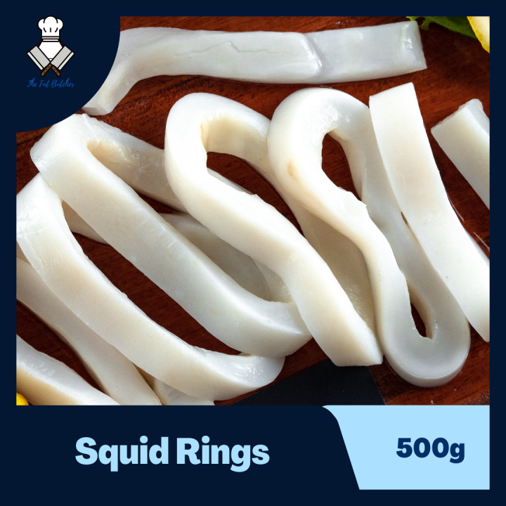 Squid Rings 500g (The Fat Butcher PH) | Lazada PH