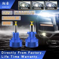 XR LED Car Headlight CANBUS Bulb 80W 38000LM 4300K H8 H9 H11 Fog Lamp 6000K 9005 HB3 9006 HB4 H1 H4 H7 9012 Super Bright Spotlig Bulbs  LEDs  HIDs