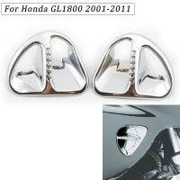 คู่ ABS รถจักรยานยนต์ Fairing Martini Air Intake Grills ตกแต่งสำหรับ Honda Gold Wing GL1800 2001-2011 GL 1800