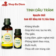 Tinh Dầu Tràm Gió Nguyên Chất 50ml Đuổi Muỗi, Giảm Sưng Do Côn Trùng Cắn