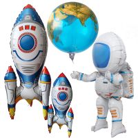 【DT】hot！ Astronaut Balloons Themed Helium Kids Baby Shower Outer Birthday
