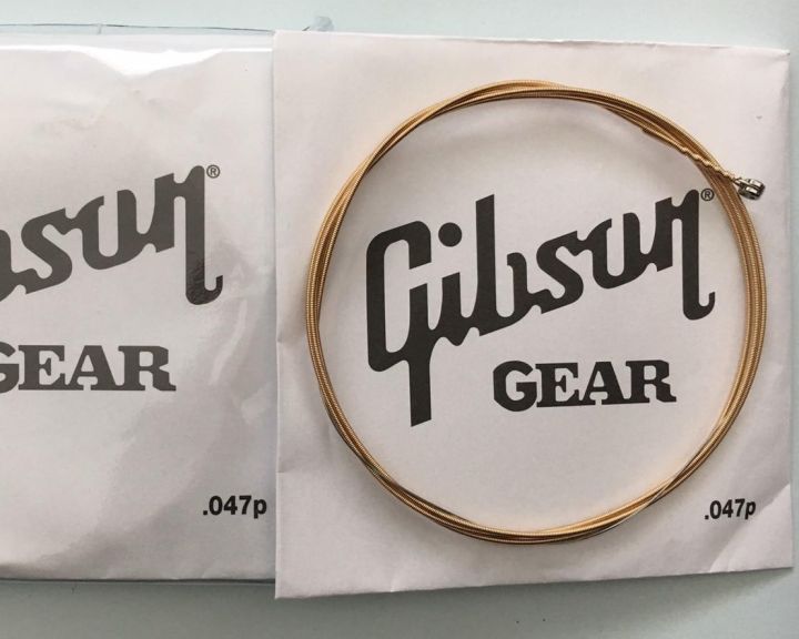 สายแยกกีต้าร์โปร่ง gibson เบอร์ 047 สาย6