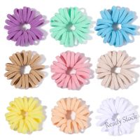 【Ready Stock】 卐❀ C18 20Pcs/lot Colorful Ponytail Holder Scrunchie Girls Elastic Hair Bands Nylon Headband Kids Rubber Band Ornaments Hair Accessories