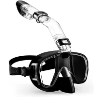 Waterproof anti-fog diving mask  scuba snorkeling mask  full dry diving glasses  swimming goggles Goggles