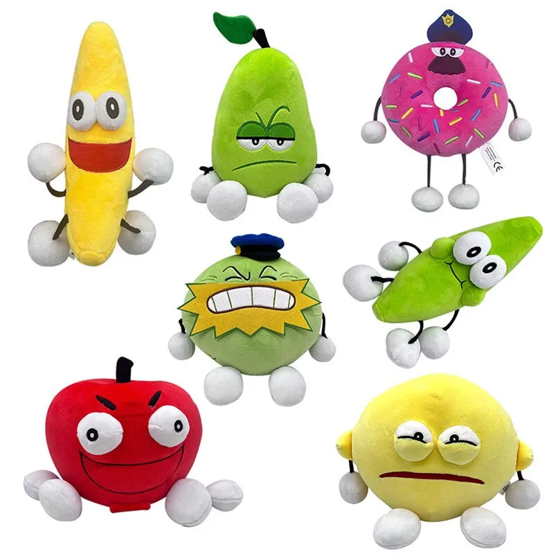 Roblox Shovelware Brain Game Tema Boneca de pelúcia fofa Banana Fruit  Stuffed Toys Crianças Baby Fans Presente de aniversário