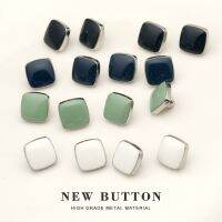 【CW】 10pcs 11mm Buttons for Clothing Shirt Metal Small Botone Crafts Sewing Accessories