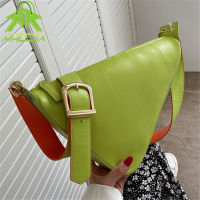 Designer Solid Color Handbags for Girl Luxury Pu Leather Women Shoulder Crossbody Bag 2022 New Fashion Triangle Messenger Bag