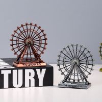 A1 European Retro style metal crafts Ferris wheel model ornaments Creative home office desktop decoration