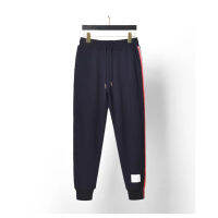 Classic Fashion nd TB Sweatpants Men Women Cotton Casual Striped Sports Trousers Panelled Tracksuit Bottoms Pants