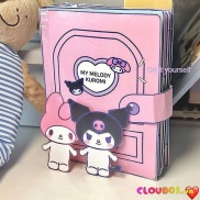 Tự Làm Êm Sách Sanrio Doudou Sách Giáo Dục Kuromi Tự Chế Sách Giai Điệu Êm