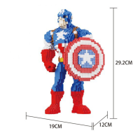 เลโก้นาโน Captain America(กัปตันอเมริกา) Size Jumbo