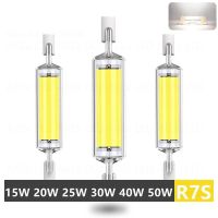 【CW】 light R7S 15W 20W Powerful 78mm118mm AC220V AC110V COB Lamp Bulb Glass Tube Replace Halogen