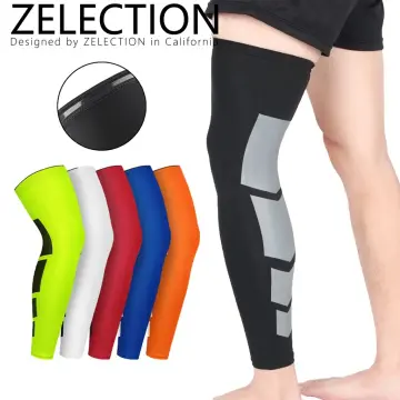 1Pcs Knee Calf Padded Leg Thigh Compression Sleeve Sports Protective Gear  Shin Braces Support for Soccer Sports Youth Kids Adult