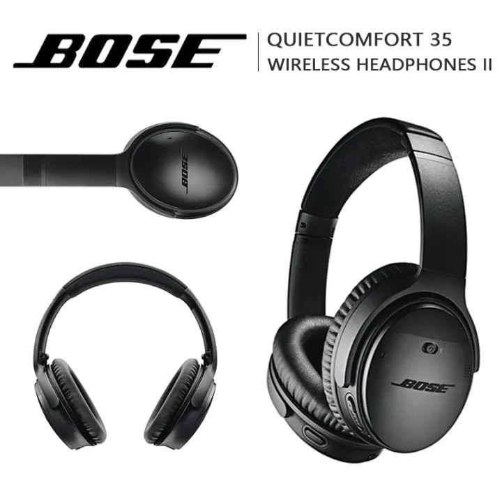 Original] Bose Quiet Comfort 35 II Wireless Headphones Bose QC35 II Headphones Bose Noise Reduction Headphones Outdoor Sports Headphones Wireless Bluetooth Headphones | Lazada PH