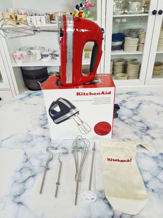 kitchenaid-เครื่องผสมอาหารแบบมือถือ-85-วัตต์-สี-empire-red-รุ่น-5khm9212eer-9-สปีด