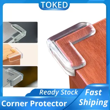 4/8pcs Transparent Anti-collision Corner, Table Corner Protection Cover,  Furniture Safety Cover, Soft Rubber Corner Protector For Glass Table
