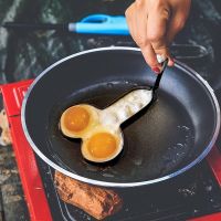 Penis Shaped Fried Egg Ring Pancake Omelette Fried Egg Cock-Cuterie Shaper Eggs Mold For Cooking Breakfast Pan Oven Kitchen