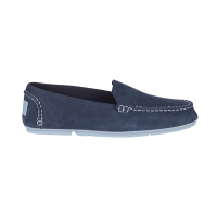 Sperry รุ่น Bay View Slip On Nubuck รองเท้าลำลองหนัง ผู้หญิง สี Blue - STS84412