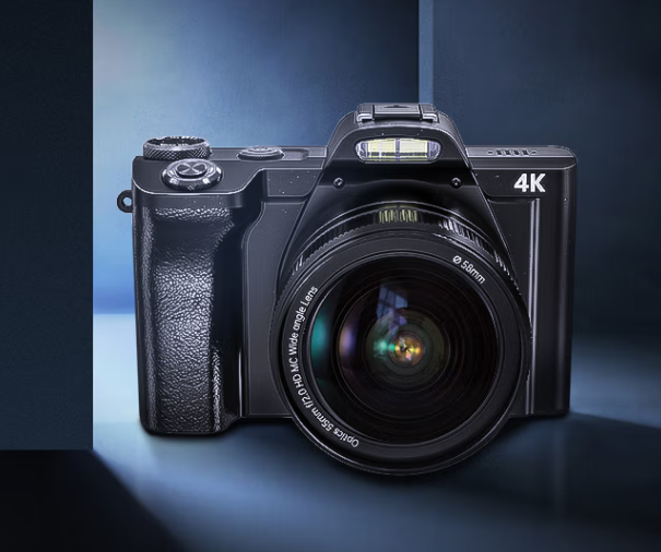 Digital camera entrylevel 4K DSLR pointandshoot camera vlog HD video
