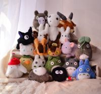 【YF】 Ghibli plush toy Oshirasama Boh Kodama Heen DOG Plush Toy new