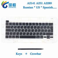 ฝาปิดคีย์บอร์ดคีย์ Macbook Pro 13 2020 A2289 A2141ตัวครอบปุ่มคีย์บอร์ด A2251 Aliexpress