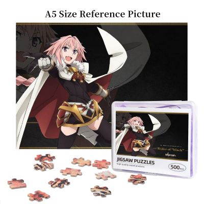 Fate Apocrypha Wooden Jigsaw Puzzle 500 Pieces Educational Toy Painting Art Decor Decompression toys 500pcs