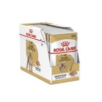 พลาดไม่ได้ โปรโมชั่นส่งฟรี ✹[ยกกล่อง12ซอง] Royal canin Poodle อาหาร เปียก สุนัขโต พันธุ์พูเดิ้ล อายุ 10 เดือนขึ้นไป 85 กรัม