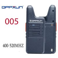 J46 2ชิ้น OPPXUN OPX005 005เครื่องส่งรับวิทยุขนาดเล็กแบบพกพาวิทยุสื่อสารสองทางสื่อสารวิทยุ Ham CB 400-520ตัวรับส่งสัญญาณ MHZ ร้านอาหารของโรงแรม