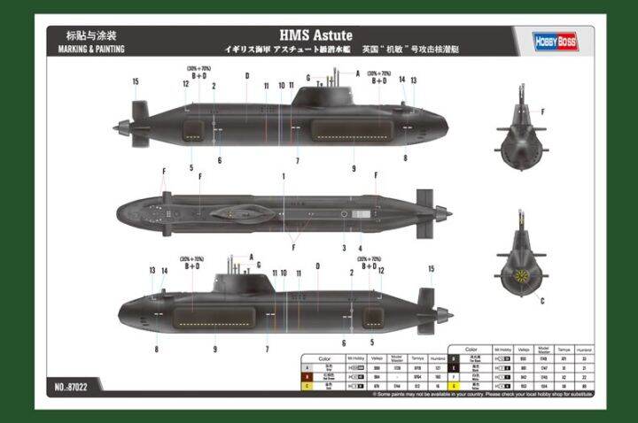 ทรัมเพลเตอร์87022-1-700ขนาดสหราชอาณาจักร-hms-astute-เรือดำน้ำชุดสร้างหุ่นประกอบ-hoy-ของเล่นพลาสติกสำหรับ-s-diy