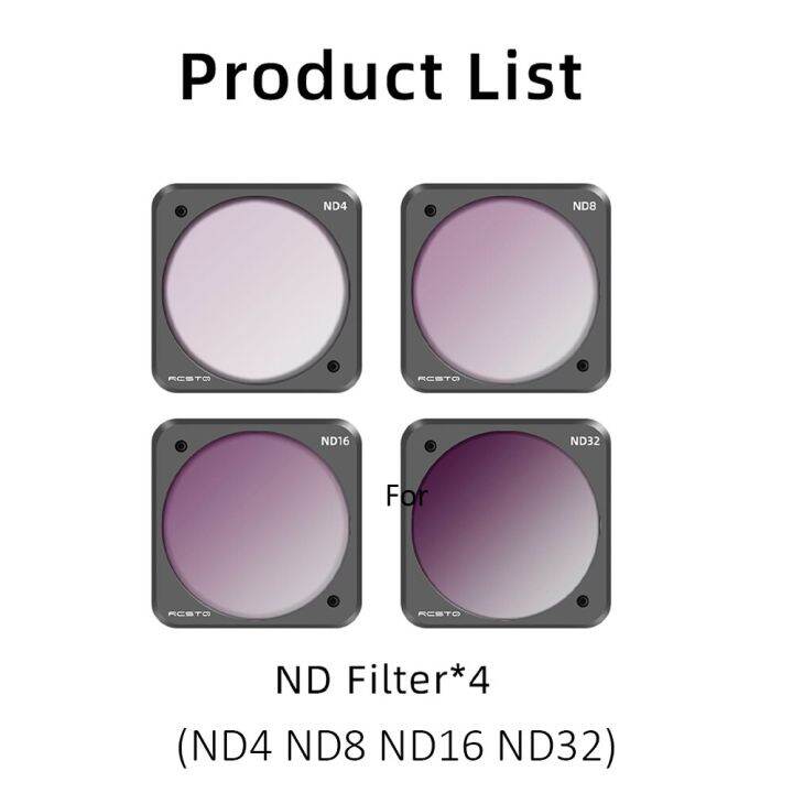 ตัวกรองแสงสำหรับกล้องสำหรับ-dji-action-2-cpl-uv-แม่เหล็กออปติคอล-nd-4-8-16-32ชุดฟิลเตอร์-sart-สำหรับ-dji-osmo-action-2-essory