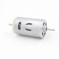 【❖New Hot❖】 yihaobu มอเตอร์แปรงถ่าน Rs-395ขนาดเล็ก Dc 3V 6V 9V 12V 7500Rpm เพลาคู่ระบายความร้อนหลุมโมเดลรถของเล่น Diy