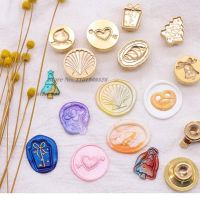 3D Relief Wax Seal Stamp Gift Box Vintage Craft Supplies Envelope Wedding Decoration Scrapbooking Decorative