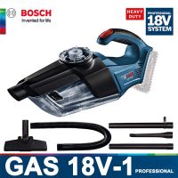 Bosch เครื่องดูดฝุ่นแก๊ส18V-1เครื่องดูดฝุ่นไร้สายที่มีประสิทธิภาพดูดไร้สายแบบถือที่จับฝุ่น18V แบบพกพา