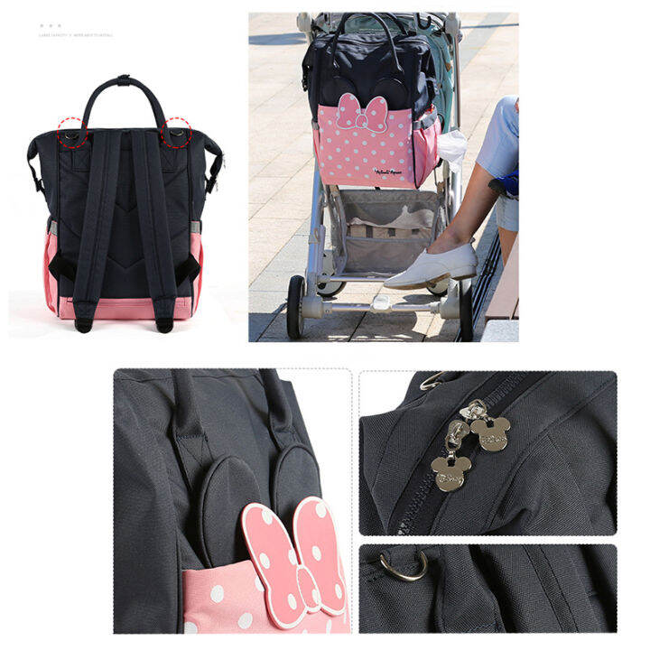 usb-diaper-bag-backpack-mummy-maternity-nappy-bag-waterproof-baby-stroller-bag-baby-mickey-fashion-travel-nursing-bag