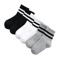 3 Pairs / lot Boys Socks Spring &amp; Autumn Stripe High Quality Cotton Brand Student Kids Socks 3-15 Year Children Socks