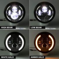 7.5 Inch Universal Round Motorcycle LED Headlights Retro Motorcycle Headlights